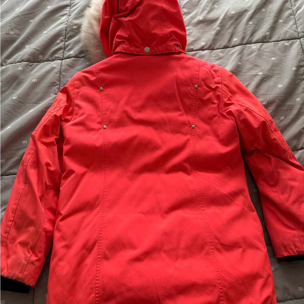 MOOSE KNUCKLE PINK GIRLS COAT SIZE 12